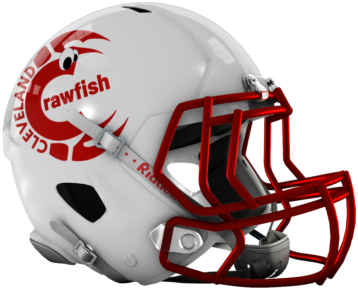Current Cleveland Crawfish helmet