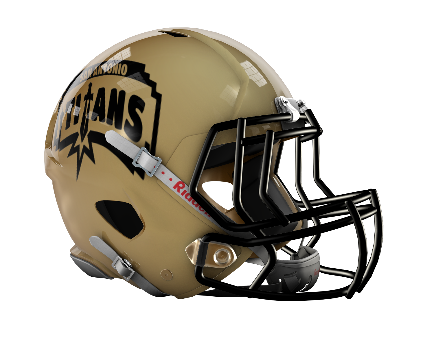 Current San Antonio Titans helmet